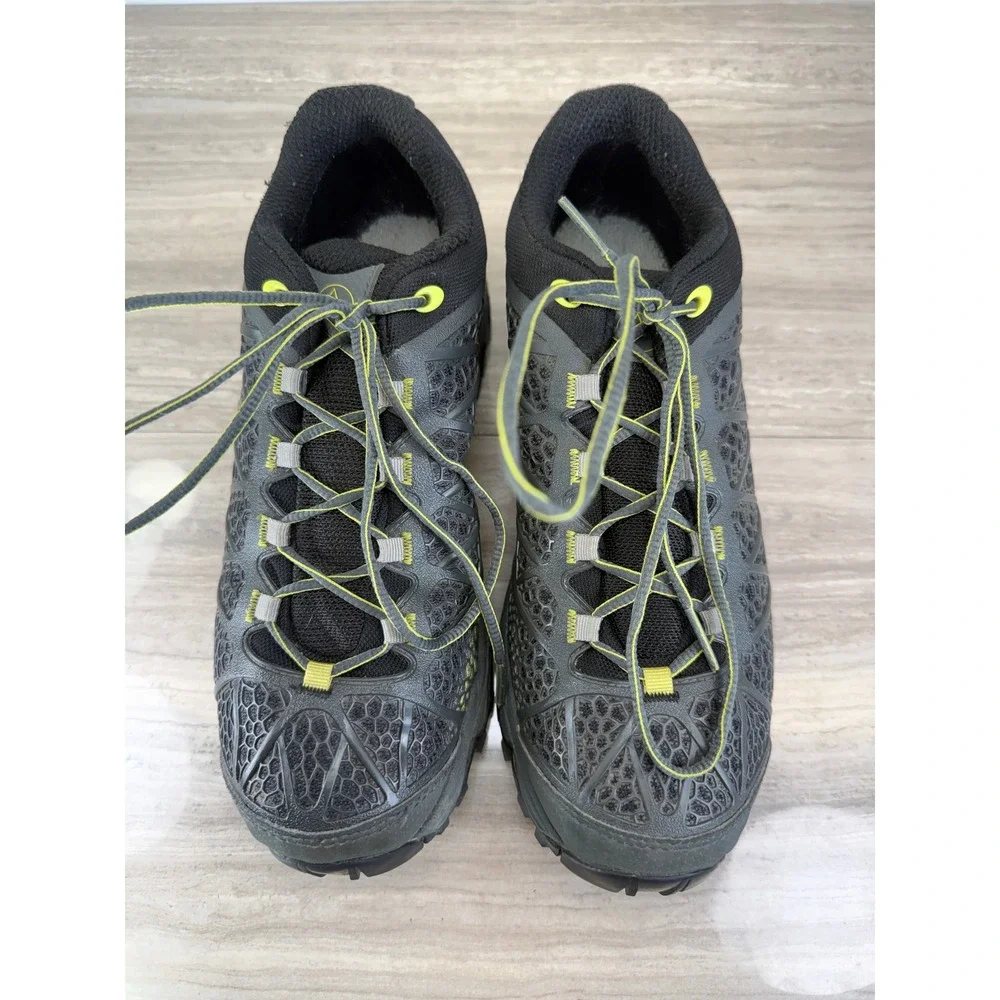 La Sportiva Hiking Shoes Primer Low GTX Grey Yellow Gorpcore Mens 7.5 EU 40